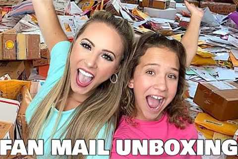 OPENING 100 FAN MAIL PACKAGES & LETTERS CHALLENGE! 😱📦 *MUST SEE*