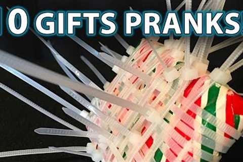 TOP 10 Holiday/Christmas Gift PRANK Ideas!