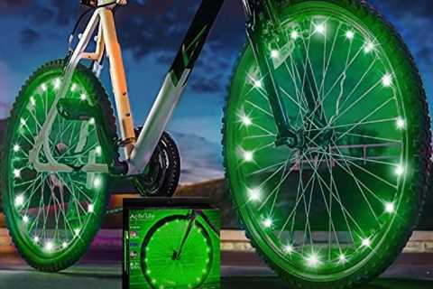 Activ Life 2-Tire Pack LED Bike Wheel Lights with Batteries Included! Top-Selling Gifts & Stocking..