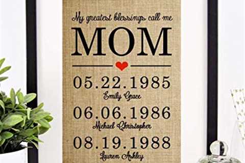 Personalized Christmas Gifts for Mom, Mother Daughter Gifts, Birthday, Anniversary: My Greatest..