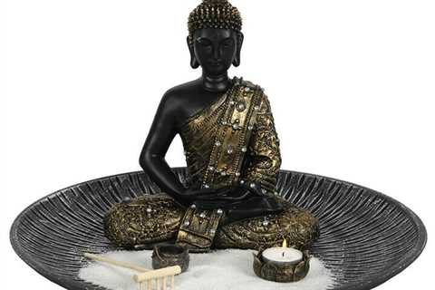 Large Zen Garden Kit - 40cm Desktop Buddha Sand Tray