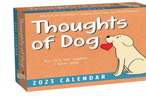 Thoughts of Dog 2023 Day-to-Day Calendar