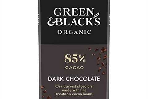 Green & Black’s Organic Dark Chocolate Bar, 85% Cacao, 3.17 oz