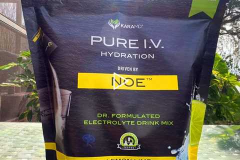 KaraMD Pure IV Electrolyte Lemon Lime Powder Drink Mix