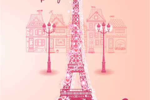 love in paris notebook, happy valentine’s day 2023 alternative card: paris lovers gift, funny..