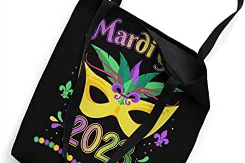 Mardi Gras 2023 costume with mask Tote Bag