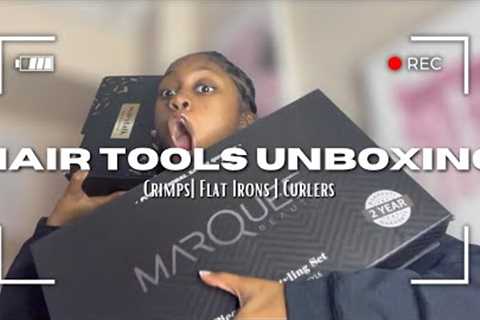 UNBOXING VIDEO 🫣💕BIRTHDAY GIFTS HAIR TOOLS