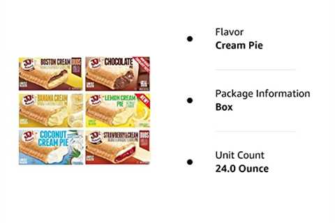 JJ’s Bakery Cream Pie Variety Pack | 6 Flavors | 6 Pack