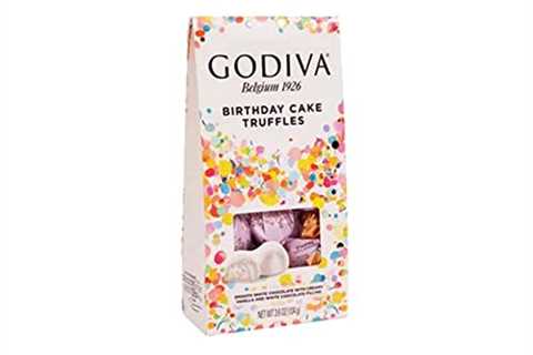 Godiva Chocolate Birthday Cake Truffles – Cake Flavored Gourmet Chocolate For All – For Any..