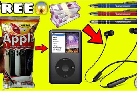 OMG Got iPod , Earphones , Car & Amazing Gifts inside Apple Snacks ! Free gifts inside ! 5 rs..