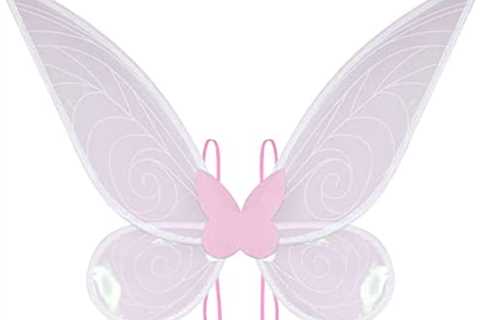 Fairy Wings Butterfly Wing Angel Wings Fairy Wing Costume Accessory Sparkling Sheer Wing for Kids..