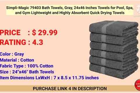 Top 10 Best Bath Towels of 2021 | Price & Reviews