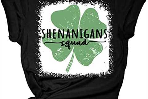 Shenanigans Squad Clover St. Patrick’s Day Women’s T-Shirt