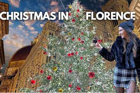 Christmas in Florence, Italy! 🇮🇹 Christmas Markets, Duomo Tree Lighting & More! 🎄✨❄️