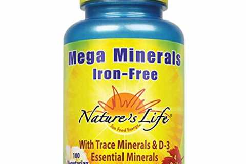 Nature's Life Mega Minerals w/No Iron | 100 CT