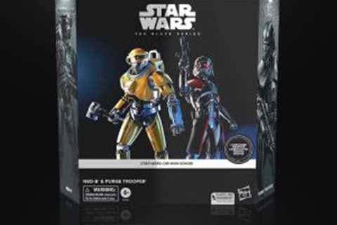 Amazon Exclusive The Black Series NED-B & Purge Trooper Carbonized 2-Pack