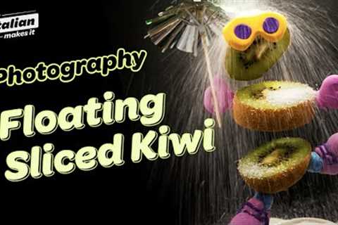 Fun and Easy Floating Fruit Photography with a Sliced Kiwi