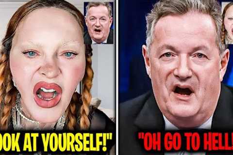 Madonna CONFRONTS Piers Morgan For Calling Her An Old Joke