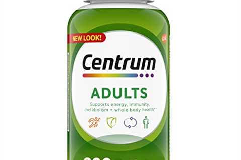 Centrum Adult Multivitamin/Multimineral Supplement with Antioxidants, Zinc, Vitamin D3 and B..