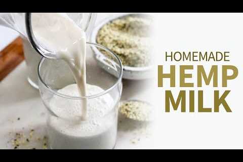 Hemp Milk | homemade dairy-free milk!