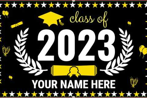 Personalized Graduation Banner