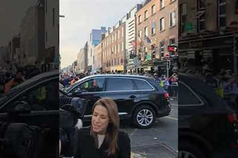 President Joe Biden leaving the Dàil #dublin #irish #joebiden #irish