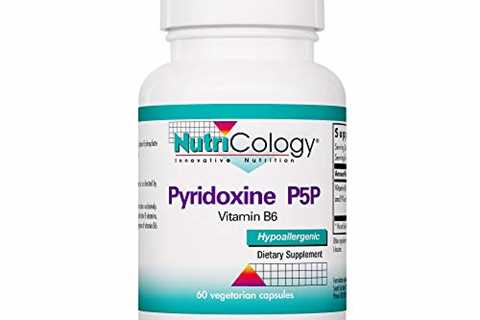 NutriCology Pyridoxine P5P - High Dose Vitamin B6, Pyridoxal-5-Phosphate - 60 Vegetarian Capsules