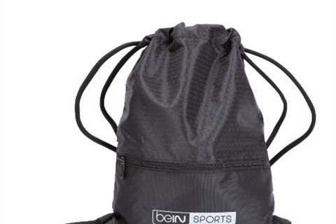 branded drawstring pouch