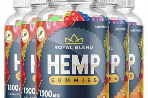 Royal Blend Premium Hemp Gummies ( 5 Pack)