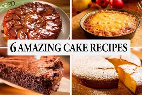 6 Exceptional Cake Recipes You Must Try!