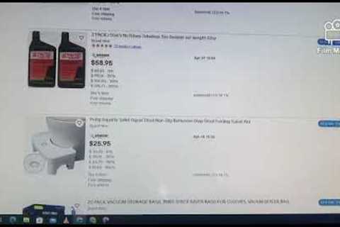 Daily life products on eBay and  amazon