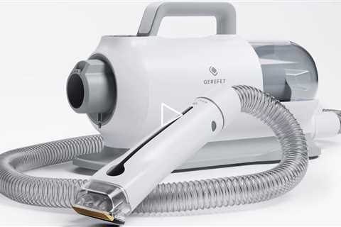 GEREFET Pet Grooming Vacuum and Blower Dryer