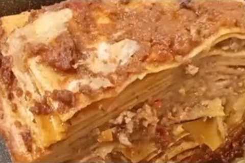 how to make the best Italian lasagna/by unlimited anointedgift