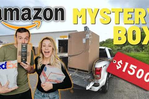 We spent $225 on a pallet of Amazon returns - Unboxing $1500 in MYSTERY items!