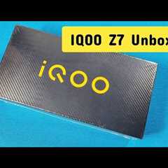 IQOO Z7 Neo phone unboxing Android 13 FunTouch OS 13