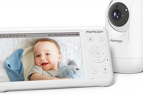 Momcozy Video Baby Monitor, 1080P 5 HD Baby Monitor