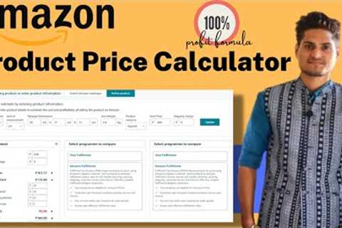 Amazon product pricing calculator💯 accuracy || How to price my products on amazon