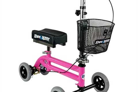 Pediatric Knee Scooter in Pink - CE Certified