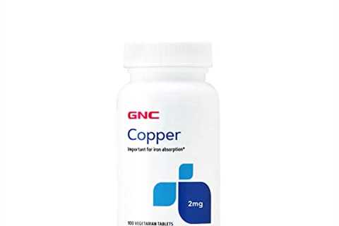 GNC Copper 2 mg 100 Vegetarian Tablets