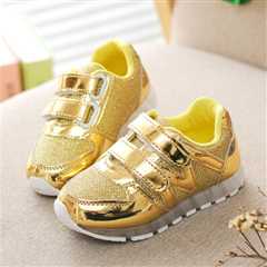 Gold Shoes For Kids