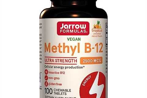 Jarrow Formulas Ultra Strength Methyl B-12 2500 mcg - 100 Chewable Tablets, Tropical Flavored..