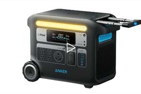 Anker SOLIX F2000 Portable Power Station - Live in Power