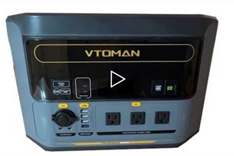 VTOMAN FlashSpeed 1500 Portable Power Station