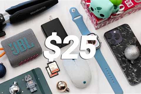 BUDGET Tech Gifts UNDER $25 - 2022  Gift Guide!