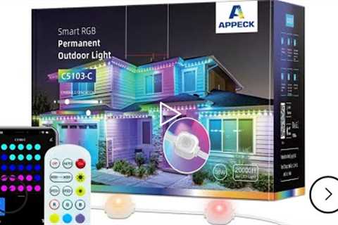 APPECK Permanent Outdoor Lights