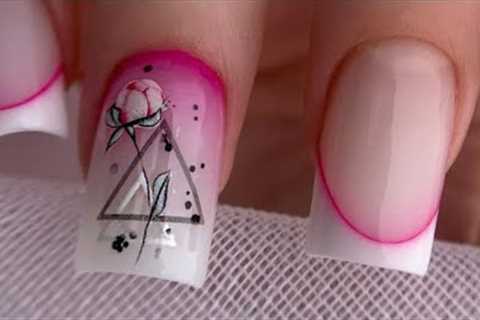 Stylish Manicure with Upper Forms Best Nail Art