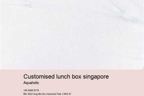 customised lunch box singapore