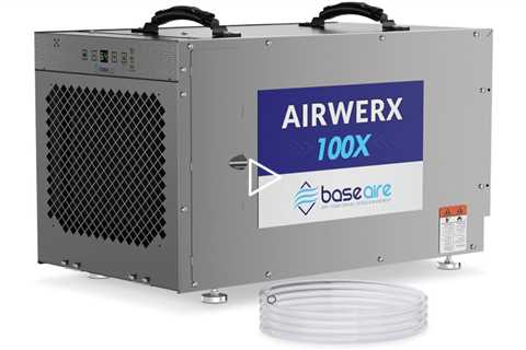 Best Whole House Dehumidifiers of 2023: BaseAire AirWerx120X（235 Pints /Day，Pump Drainage）