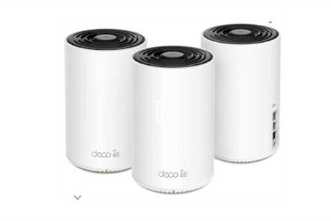 Deco XE75 Pro Tri Band Mesh WiFi 6E System