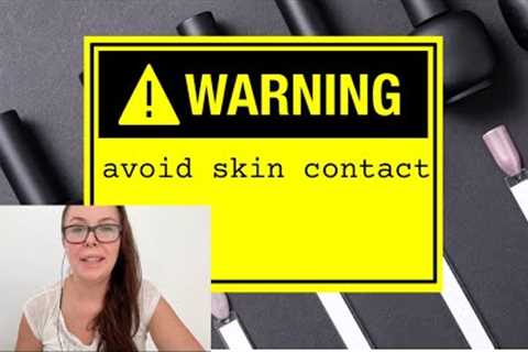 6 ways to avoid skin contact with gel.